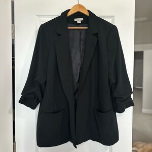 Black H&M Oversized Blazer